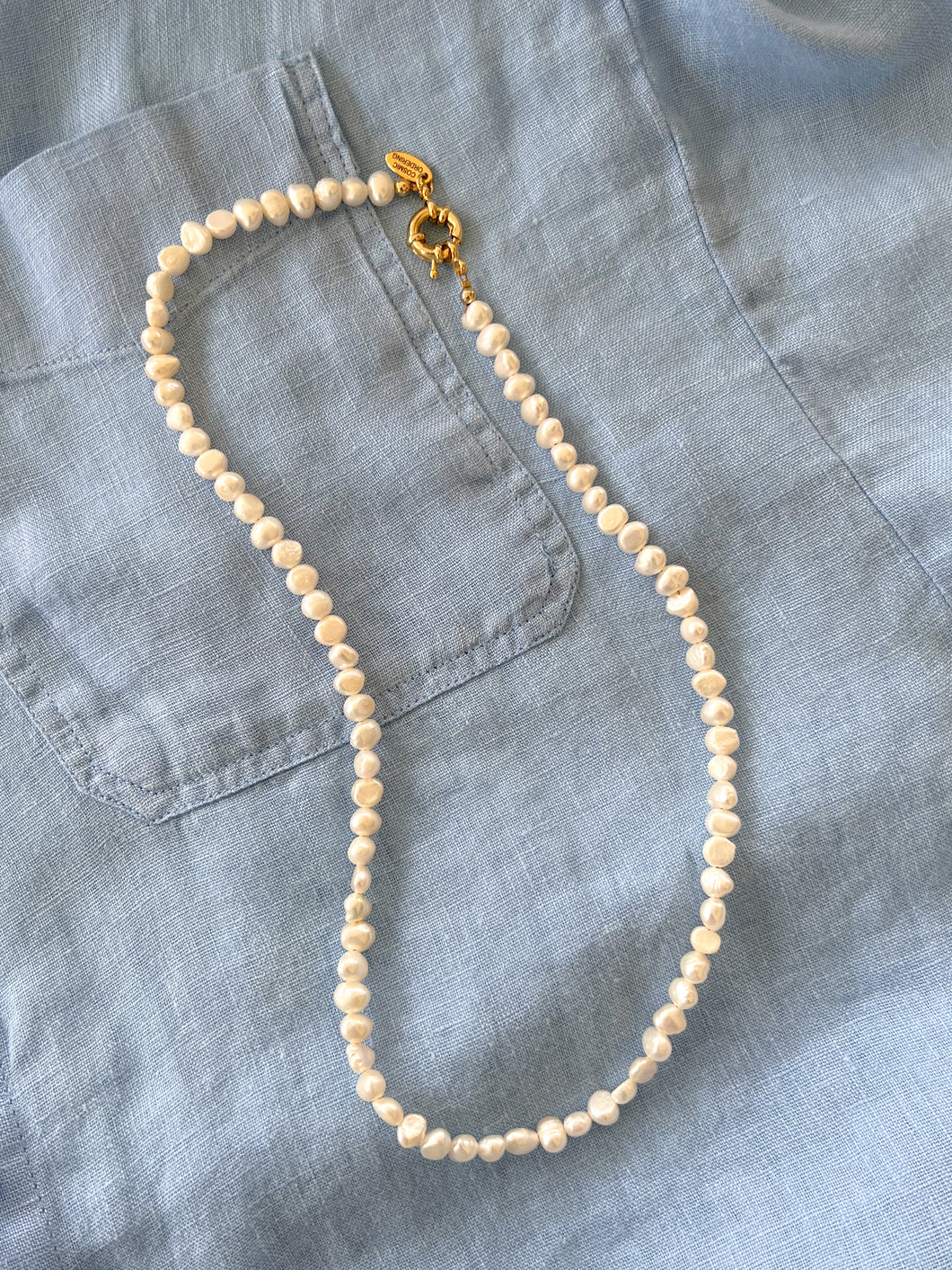 Men’s pearl necklace