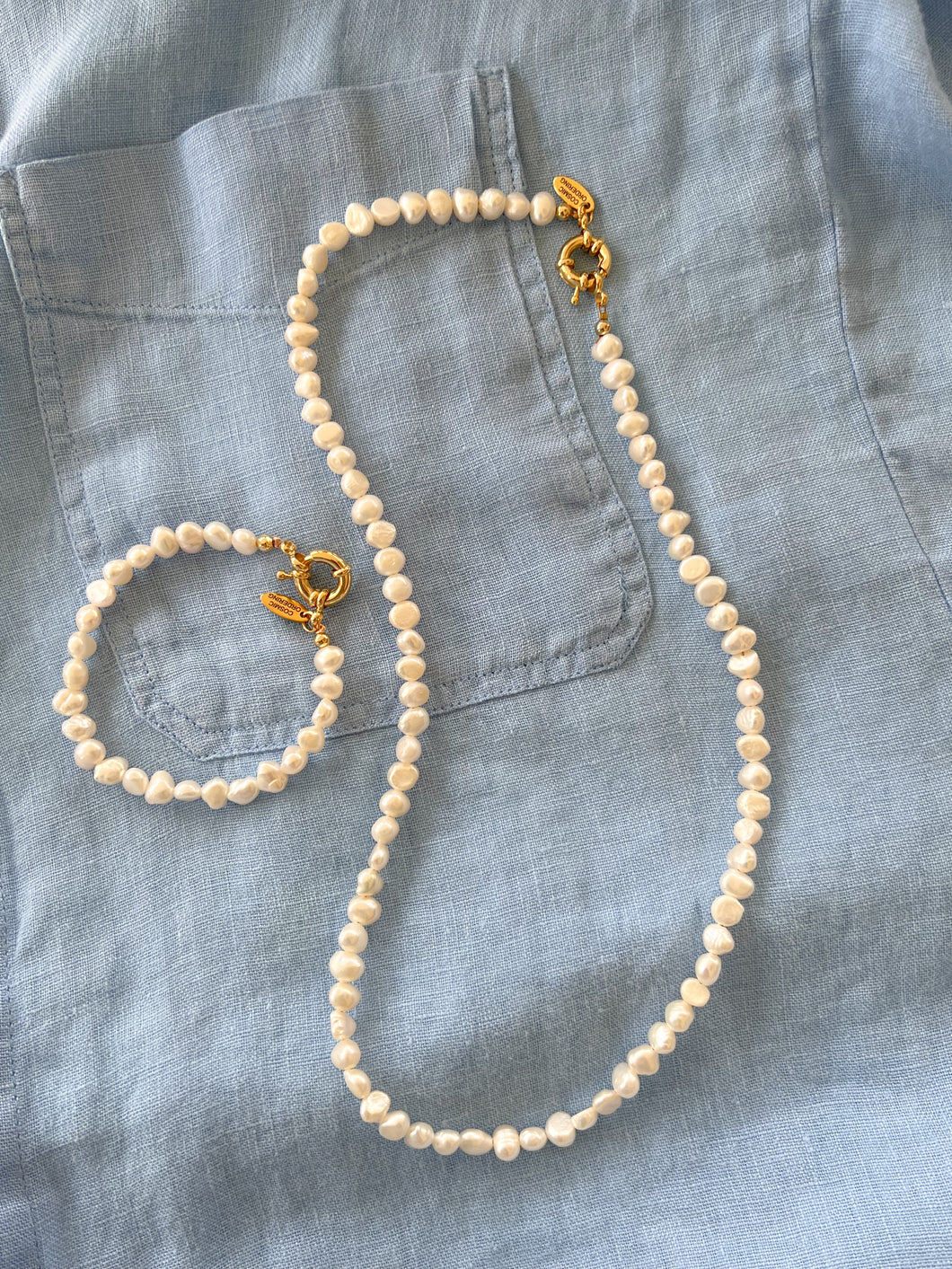 Men’s pearl bracelet